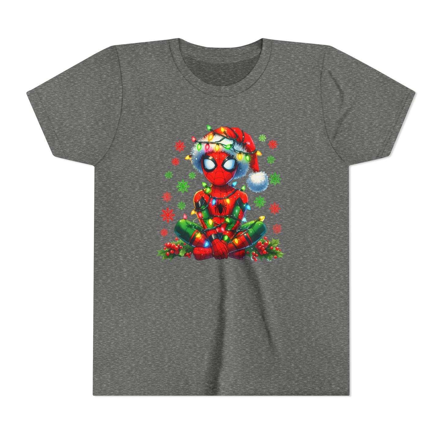 Spidey Christmas Youth Short Sleeve Tee