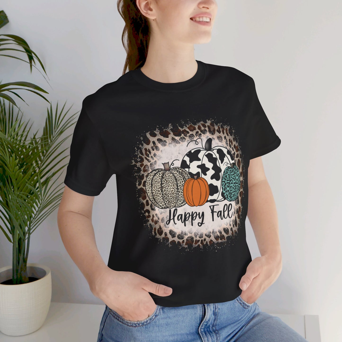 Happy Fall Jersey Short Sleeve Tee