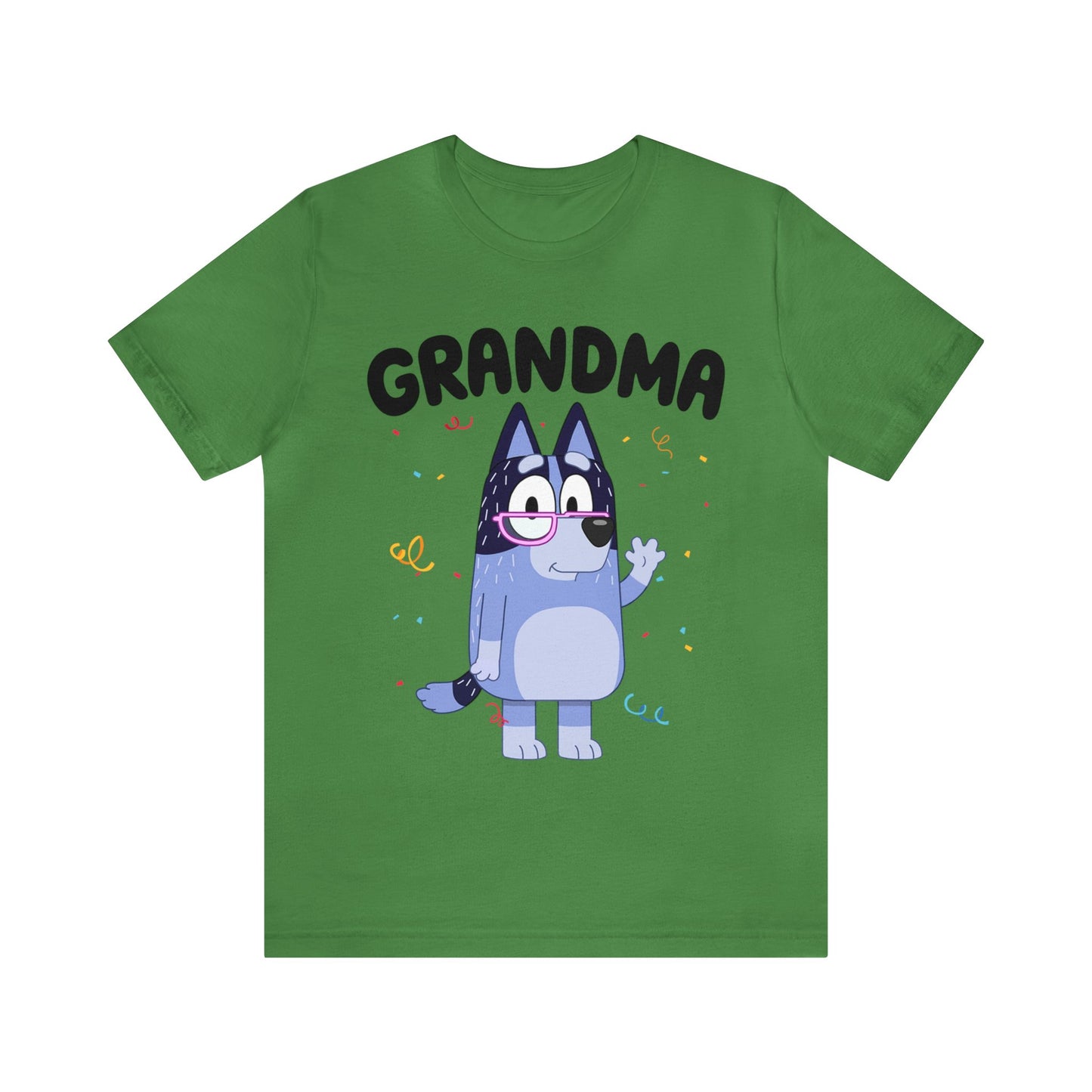 Grandma Bluey Birthday short sleeve Tshirt