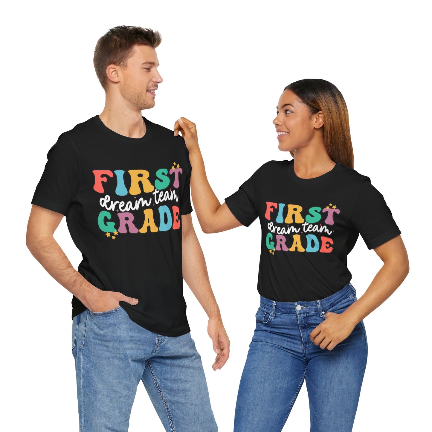 First Grade Dream Team Jersey Short Sleeve Tee