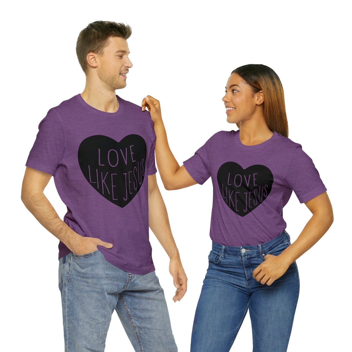 Love like Jesus Short sleeve Tshirt