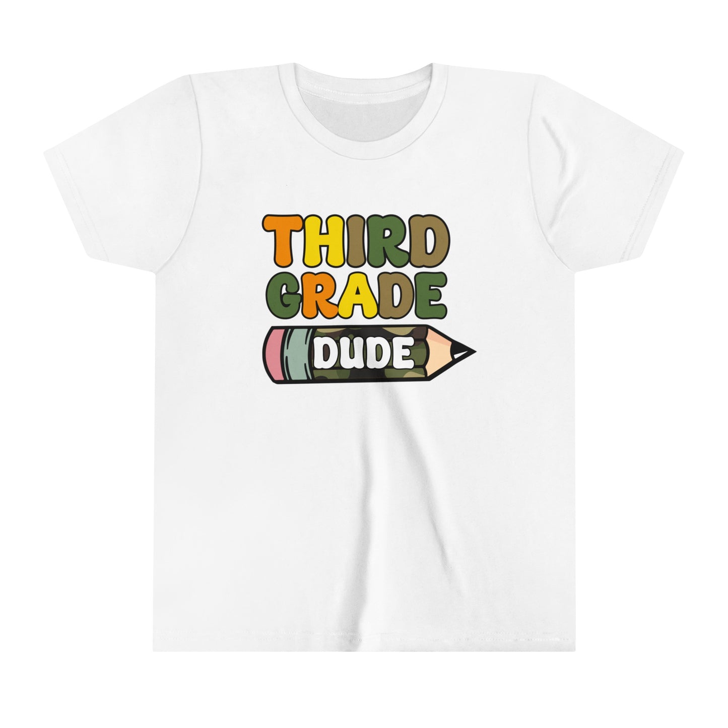 Third Grade Dude Youth Short Sleeve Tee
