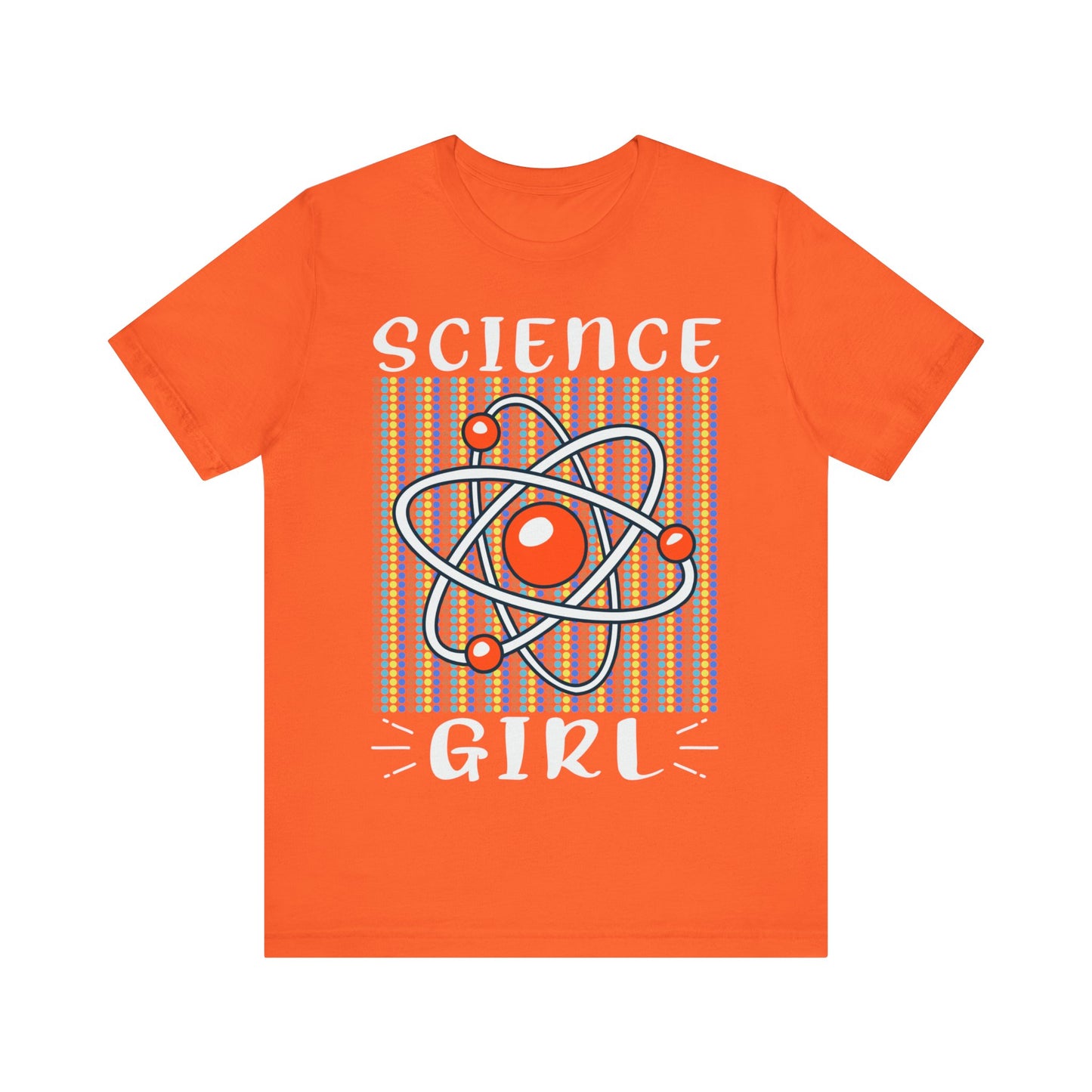 Science  Girl Jersey Short Sleeve Tee