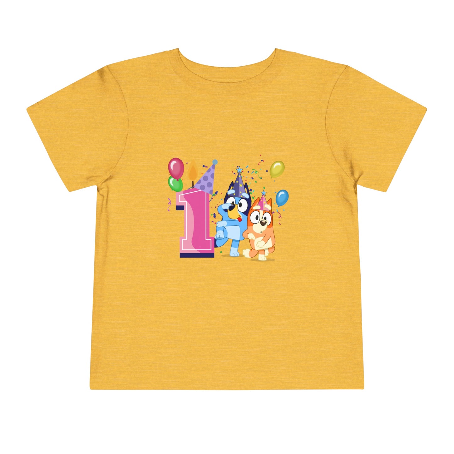 1st Birthday Toddler Short Sleeve Tee