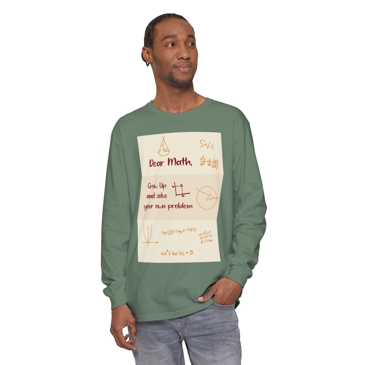Dear Math Long Sleeve T-Shirt