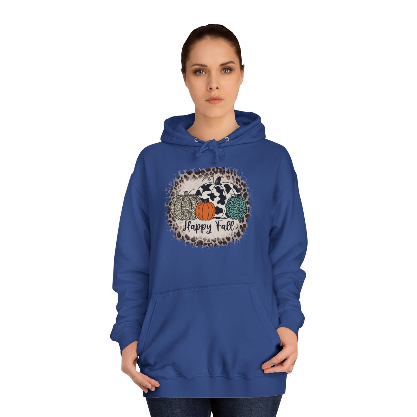 Happy Fall College Hoodie