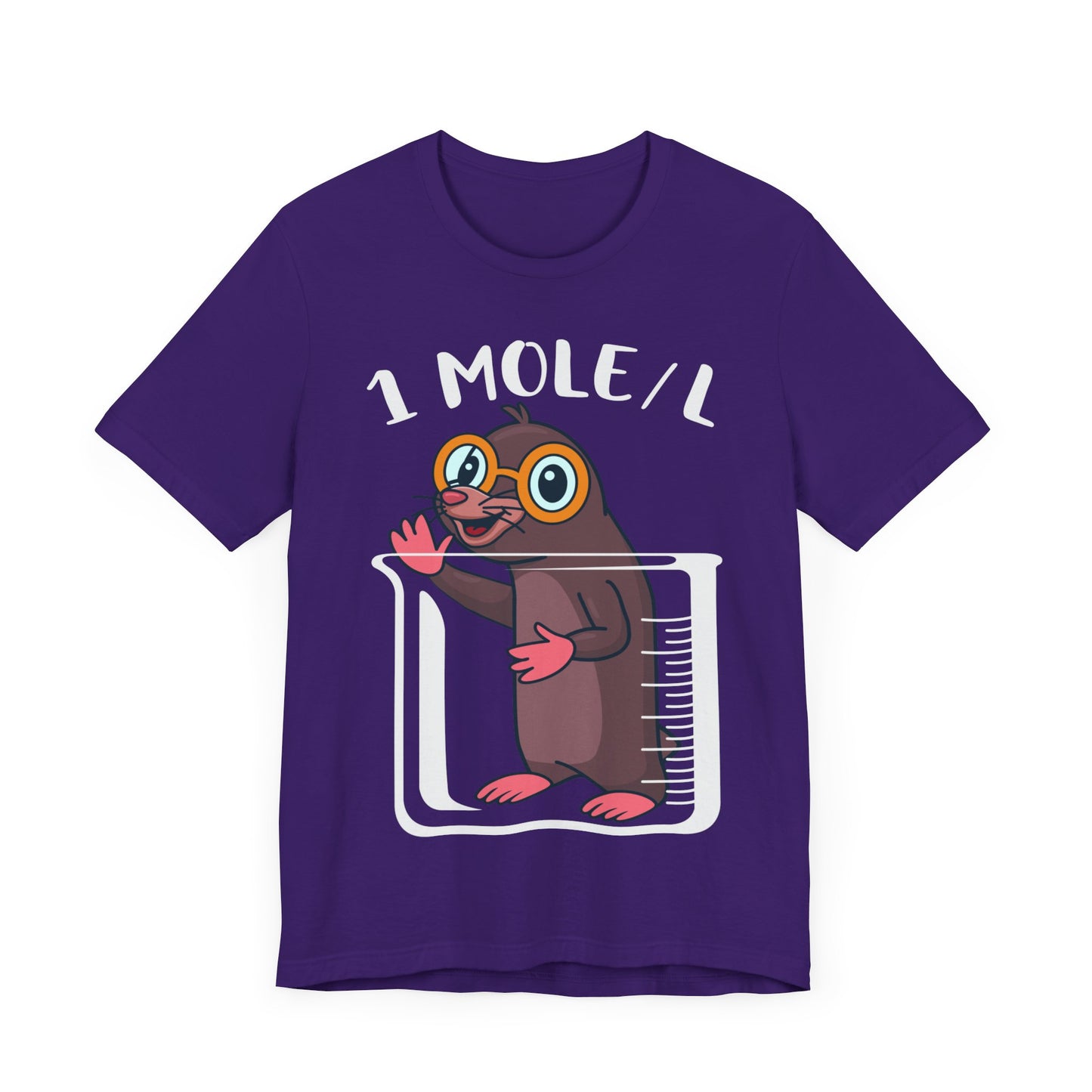 1 Mole/L Jersey Short Sleeve Tee