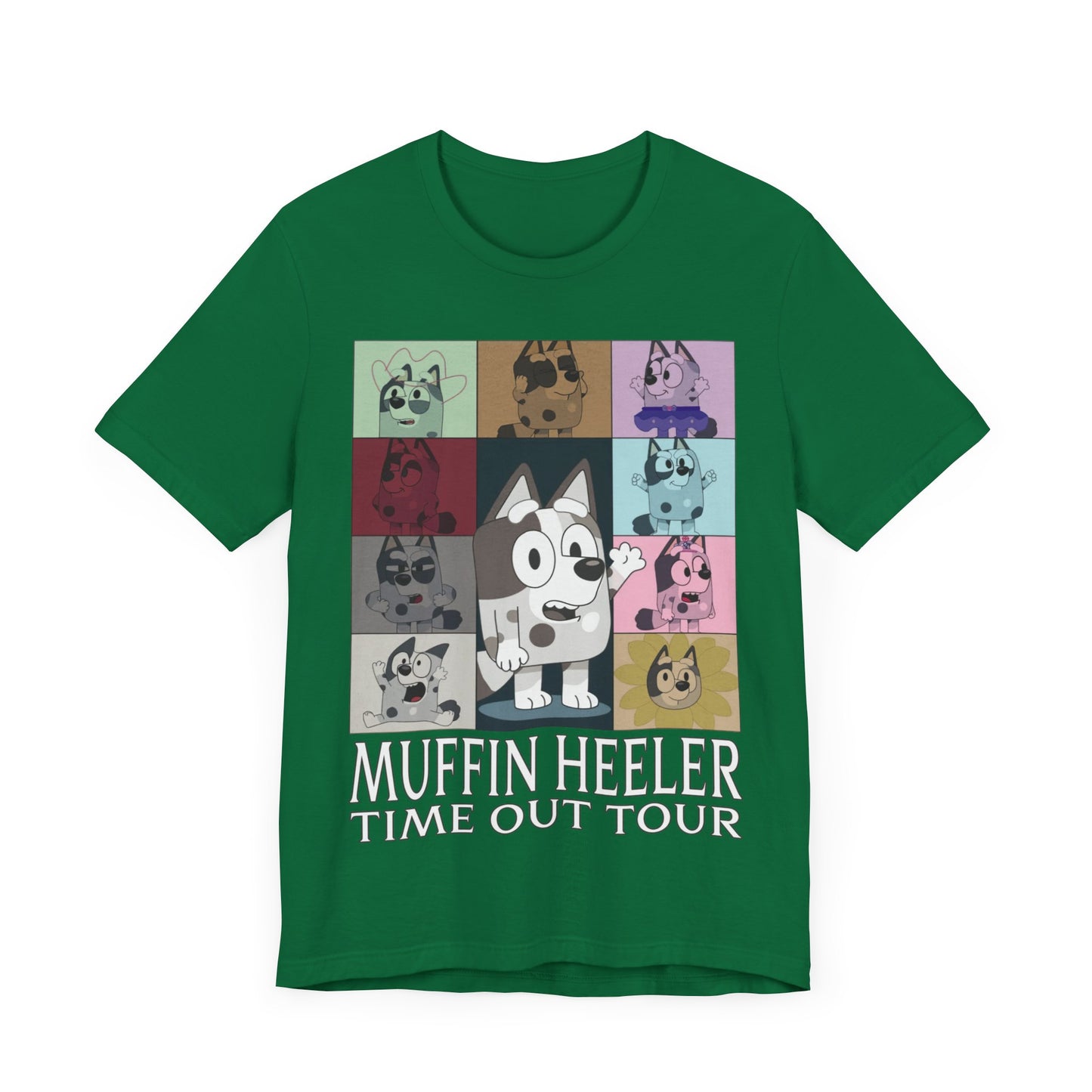 Muffin Heeler Time Out Tour Jersey Short Sleeve Tee