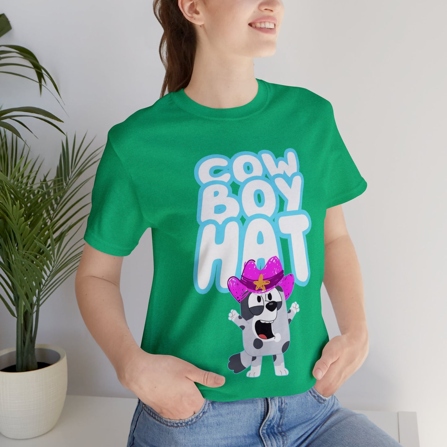 Cowboy Hat Short Sleeve Tshirt