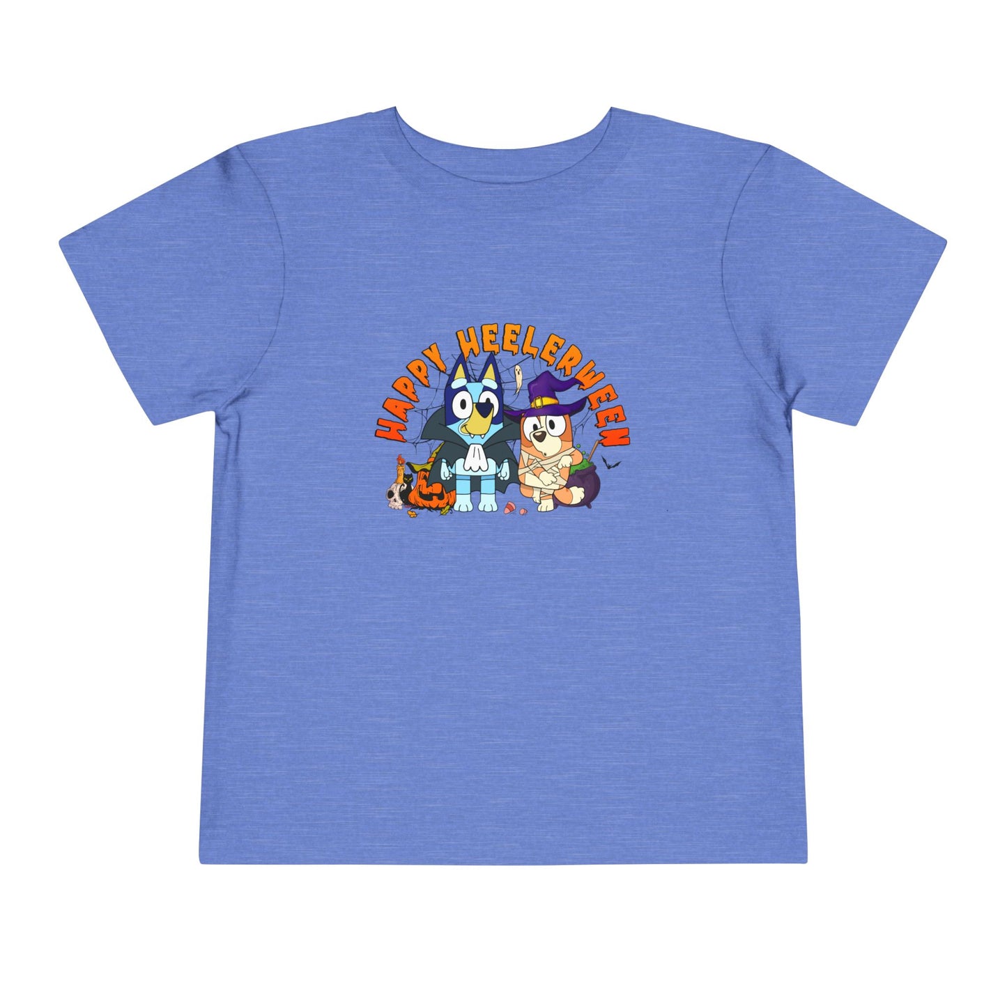 Happy HeelerweenToddler Short Sleeve Tee