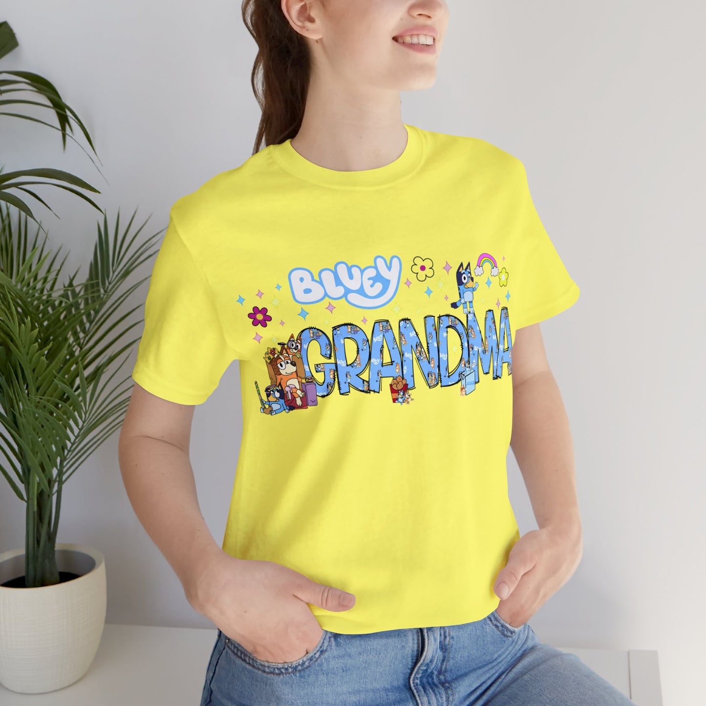 Bluey - Grandma Daily Affirmations Short Sleeve Tshirt