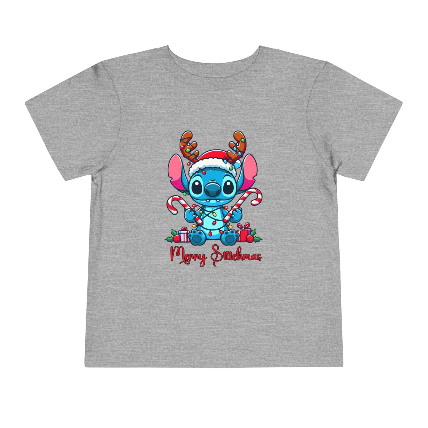 Merry Stitchmas Toddler Short Sleeve Tee