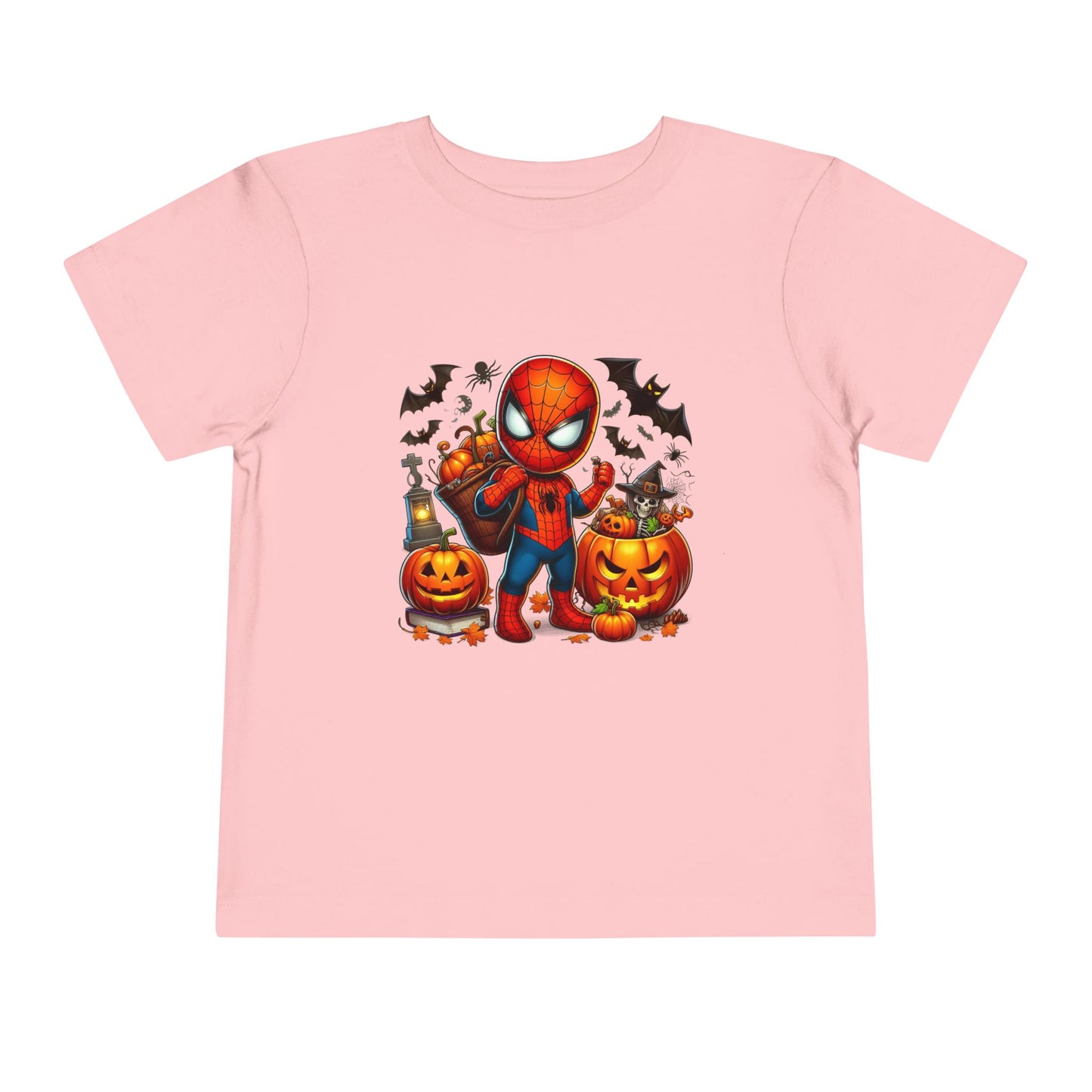 Spiderman Trick or Treat Toddler Short Sleeve Tee