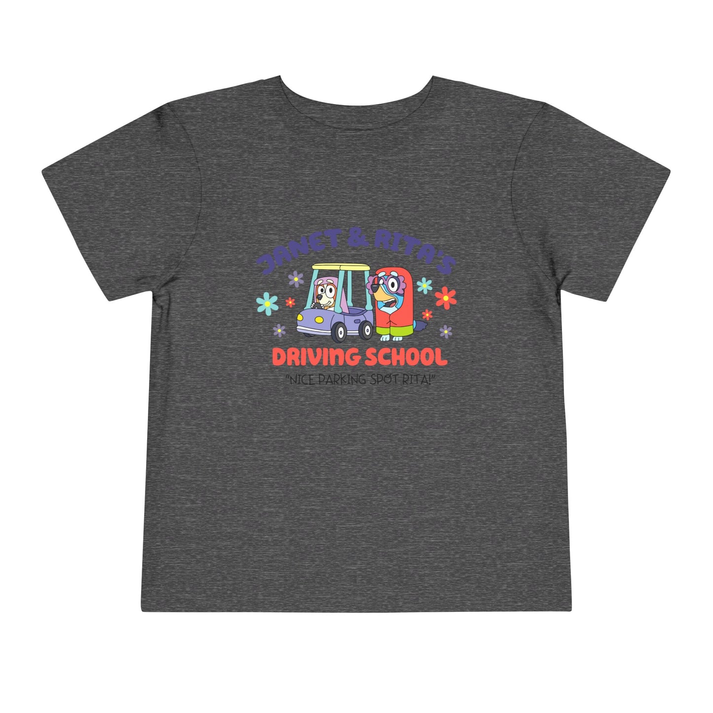 Janet & Rita's Driving School Toddler Short Sleeve Tee
