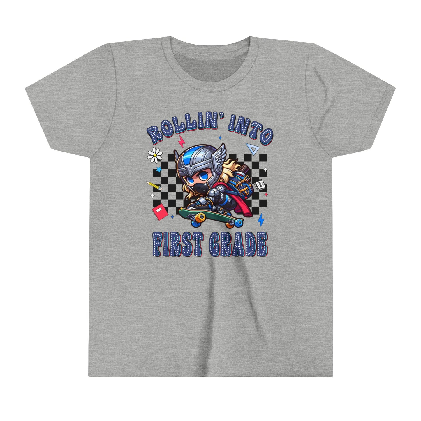 THOR - Rollin' Into 1st Grade Youth Short Sleeve Tee