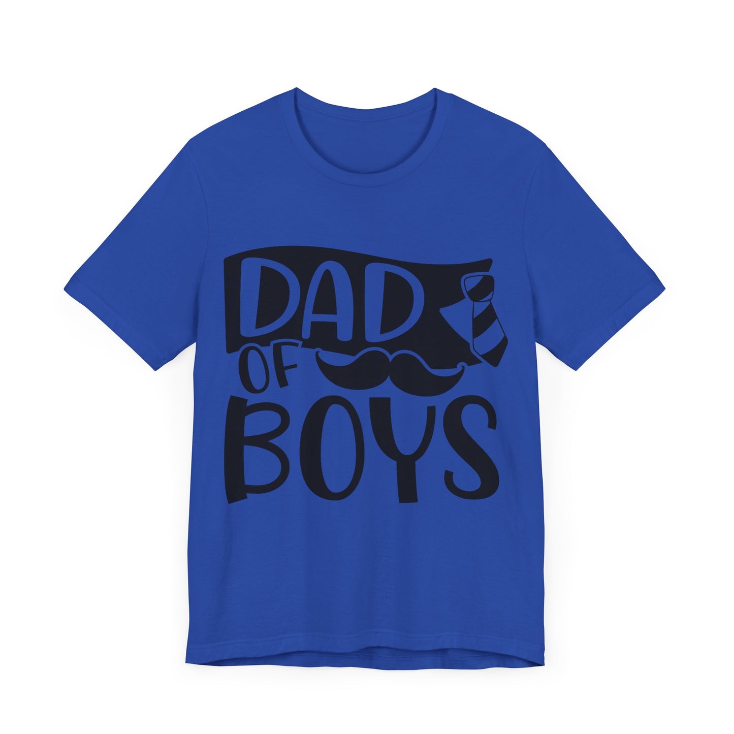 Dad of Boys Jersey Short Sleeve Tee