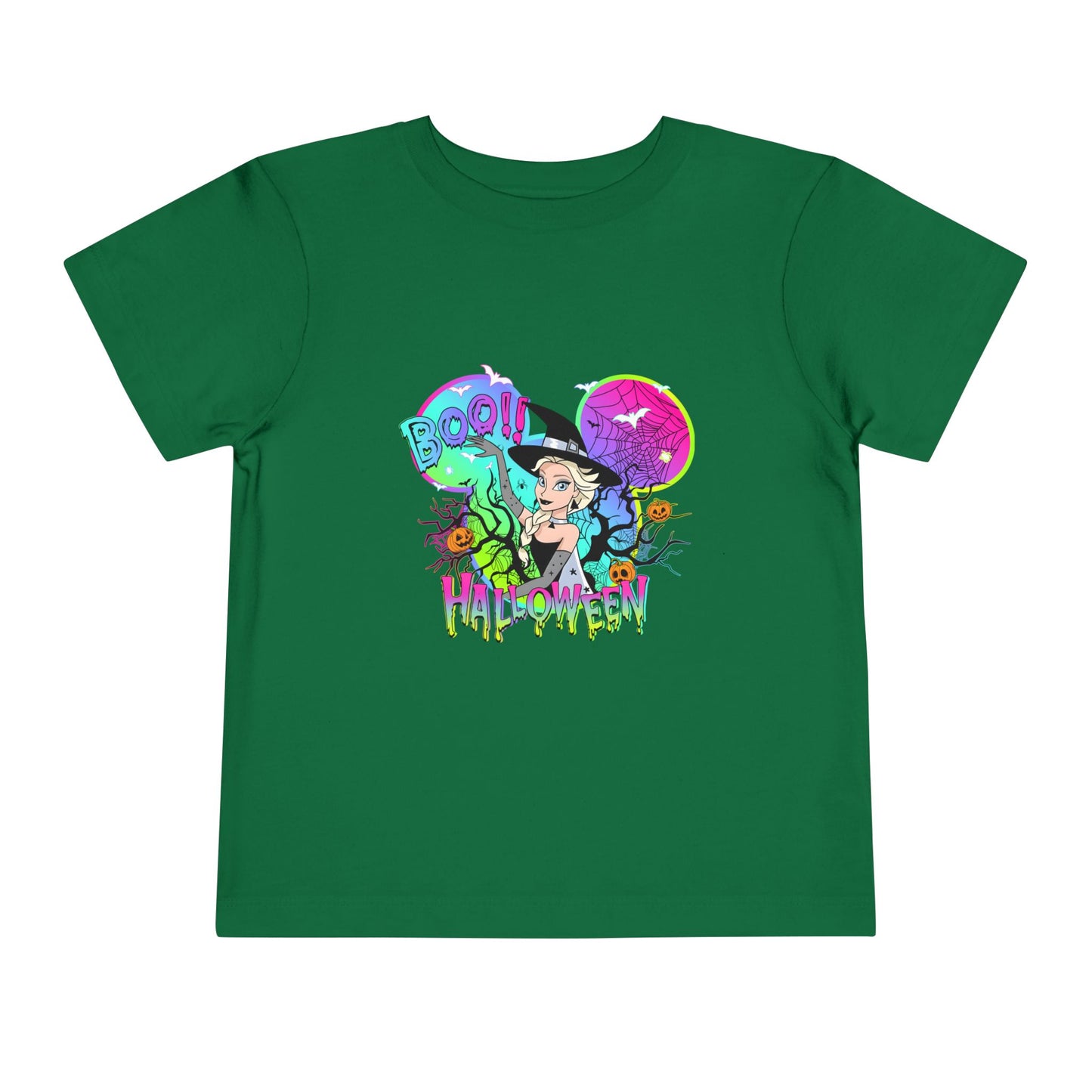 Elsa Boo! Halloween Toddler Short Sleeve Tee