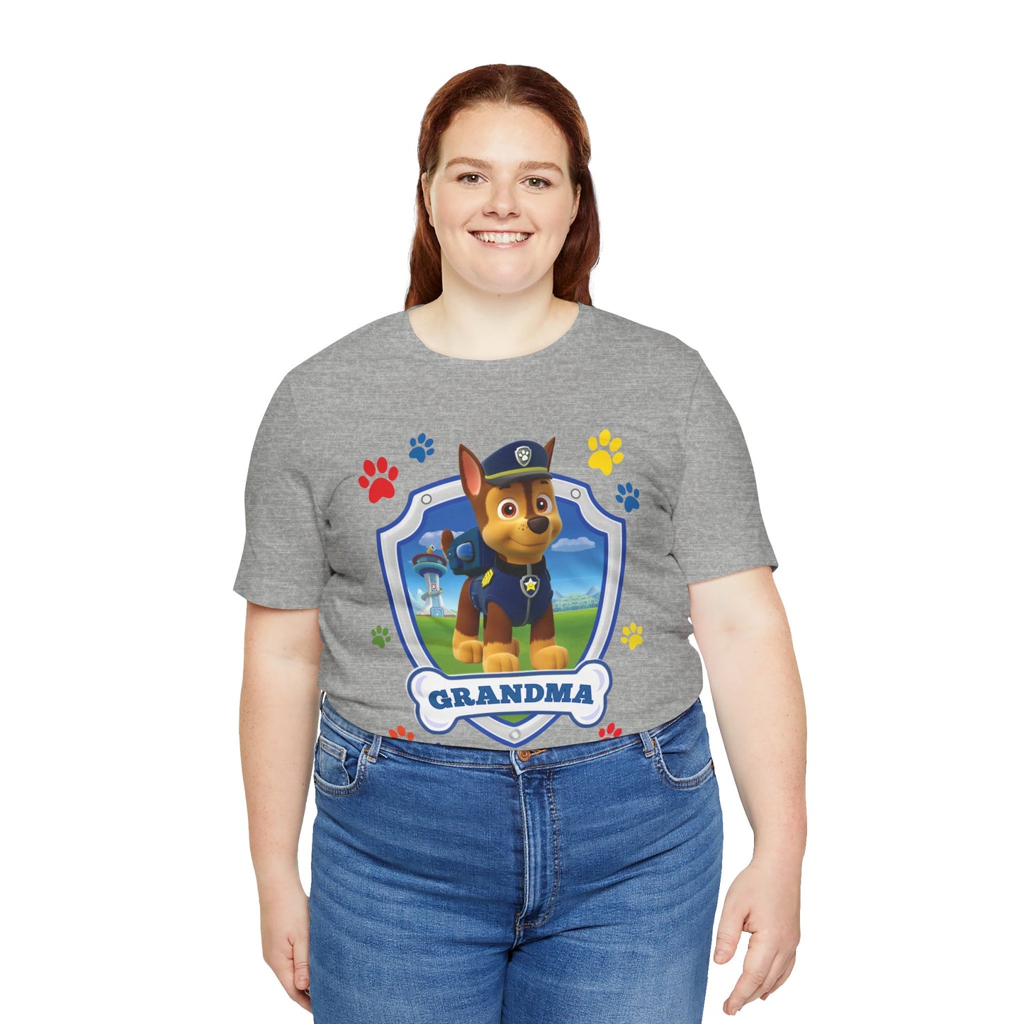 Grandma of the Birthday Boy Jersey Short Sleeve Tee