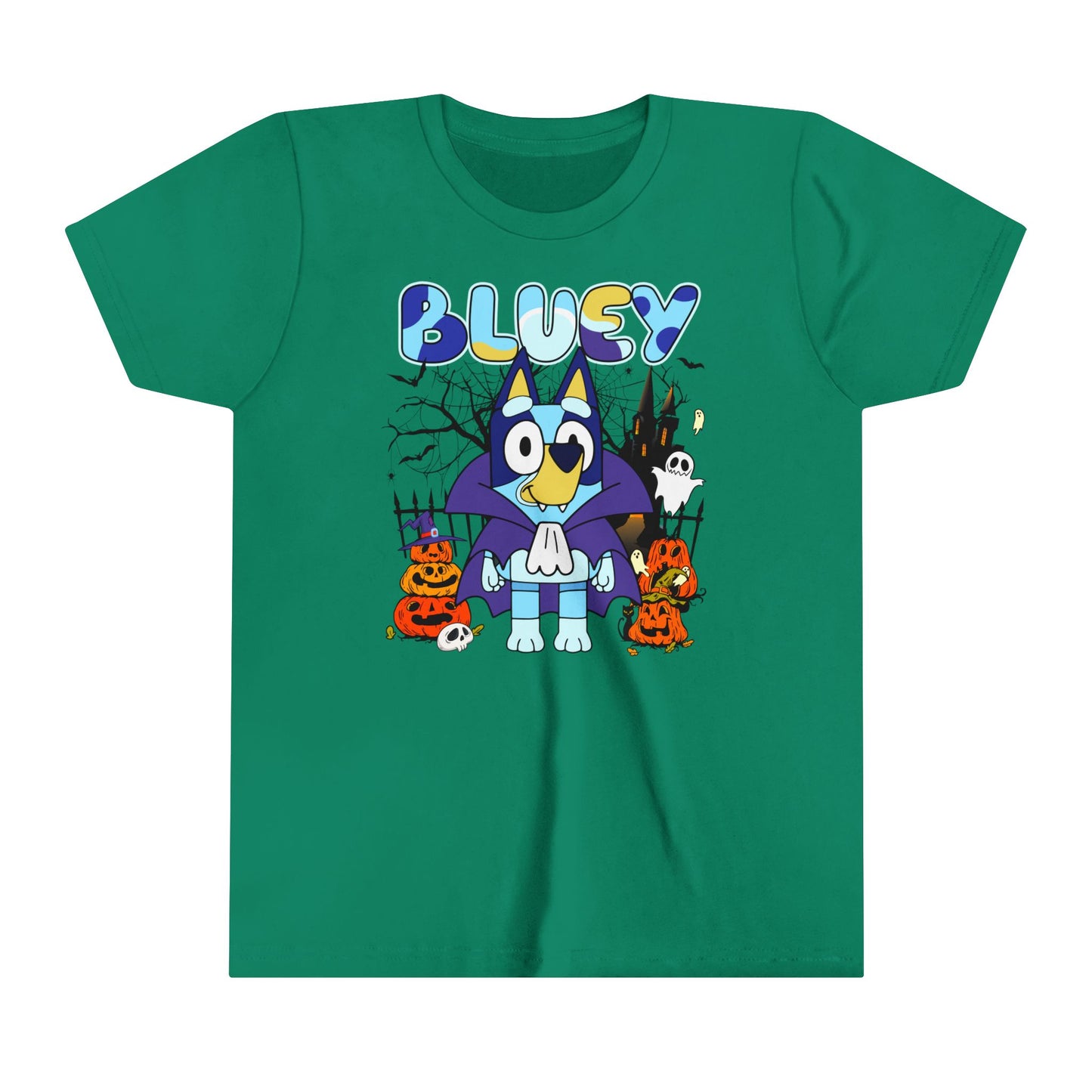 Blue vampire Youth Short Sleeve Tee
