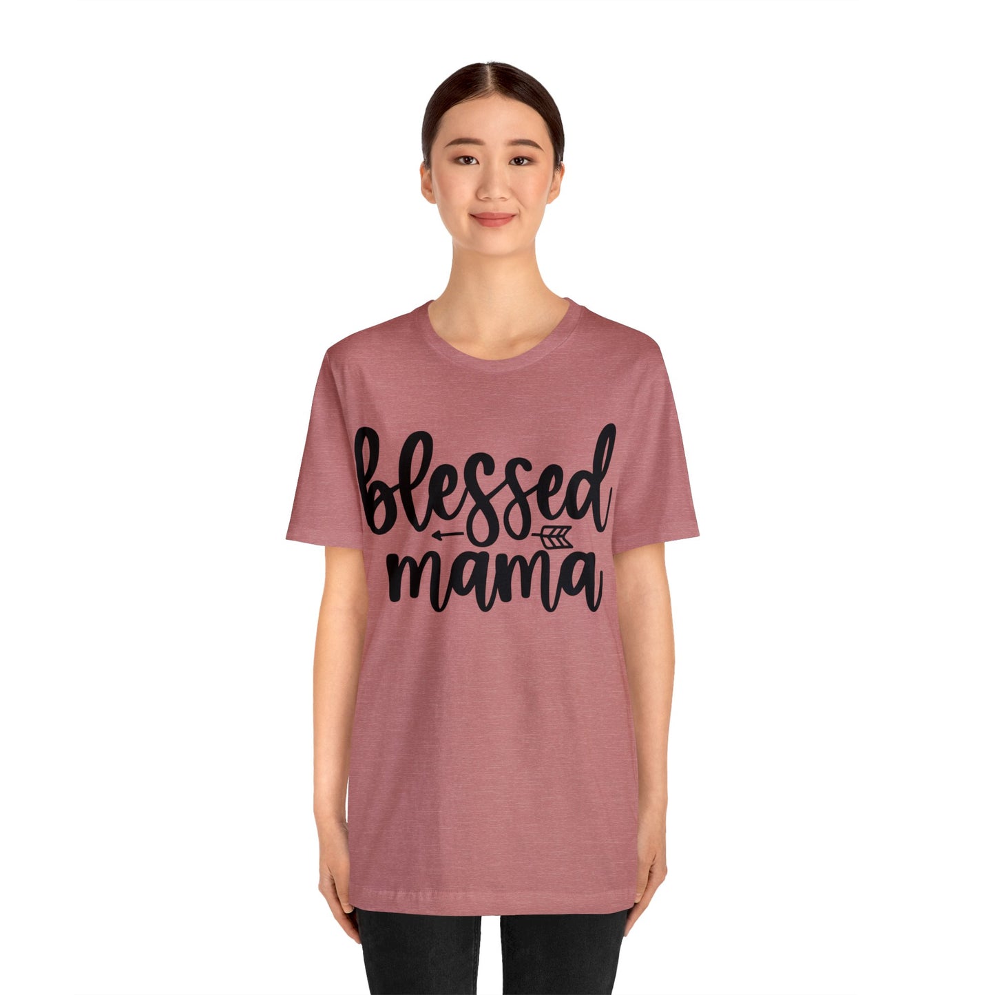 Blessed Mama short sleeve Tshirt