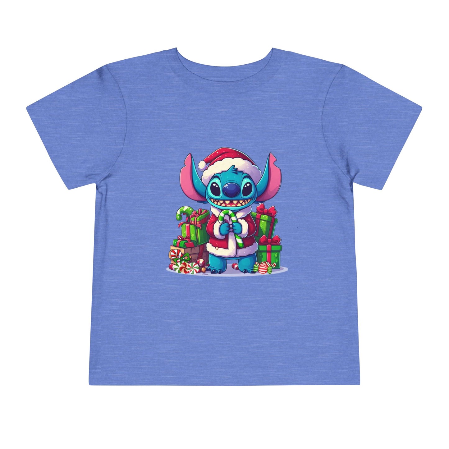 Christmas-Stitch Toddler Short Sleeve Tee