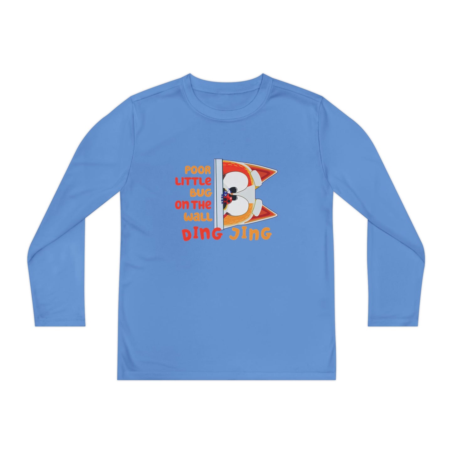 Poor Little Bug .... Youth Long Sleeve Competitor Tee