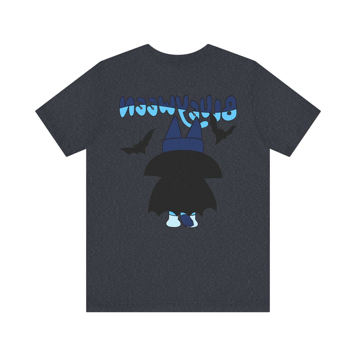 Blueyween "Blue Vampire" (front and back) Jersey Short Sleeve Tee