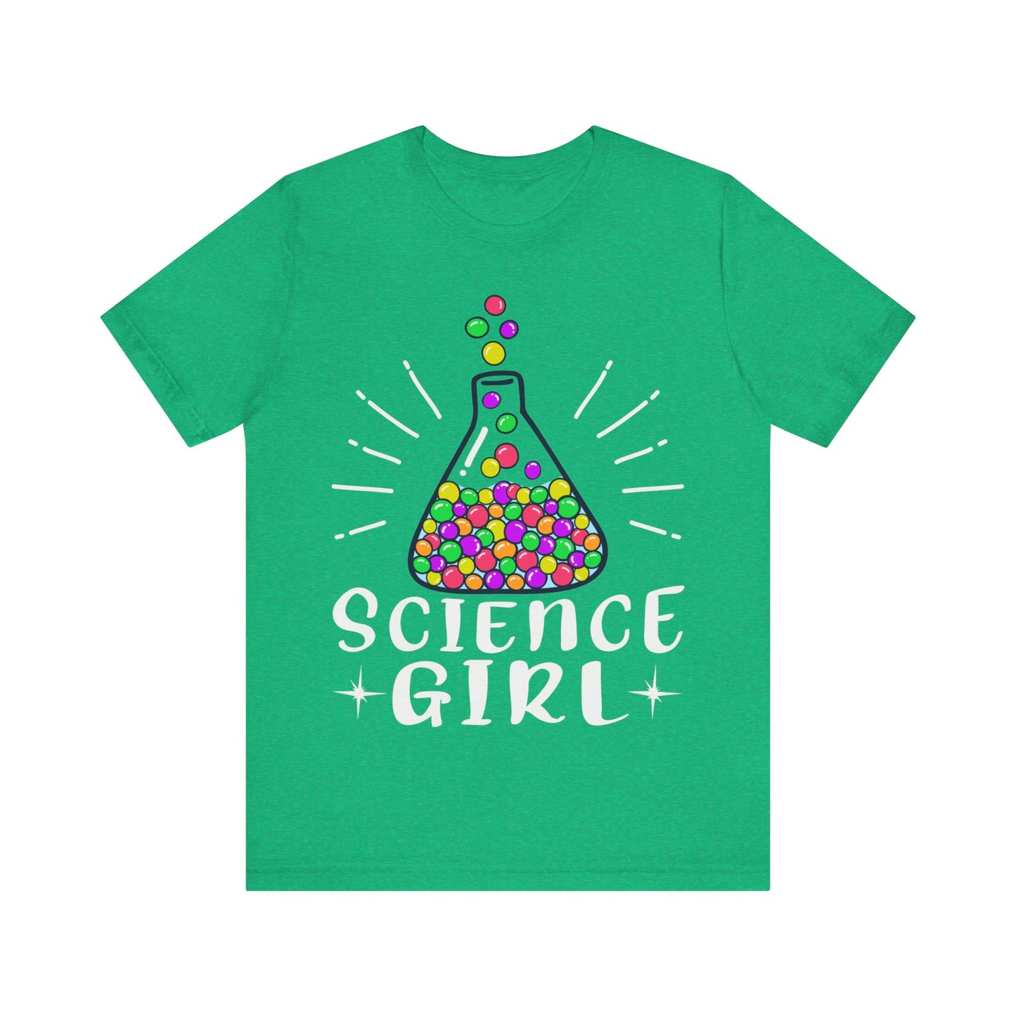 Science Girl Jersey Short Sleeve Tee