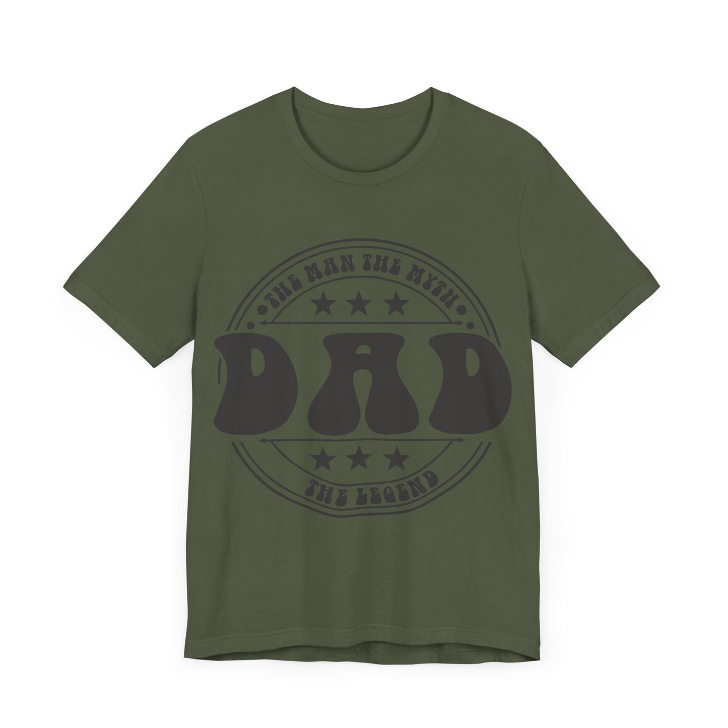 DAD  The Man. The Myth. The Legend Jersey Short Sleeve Tee