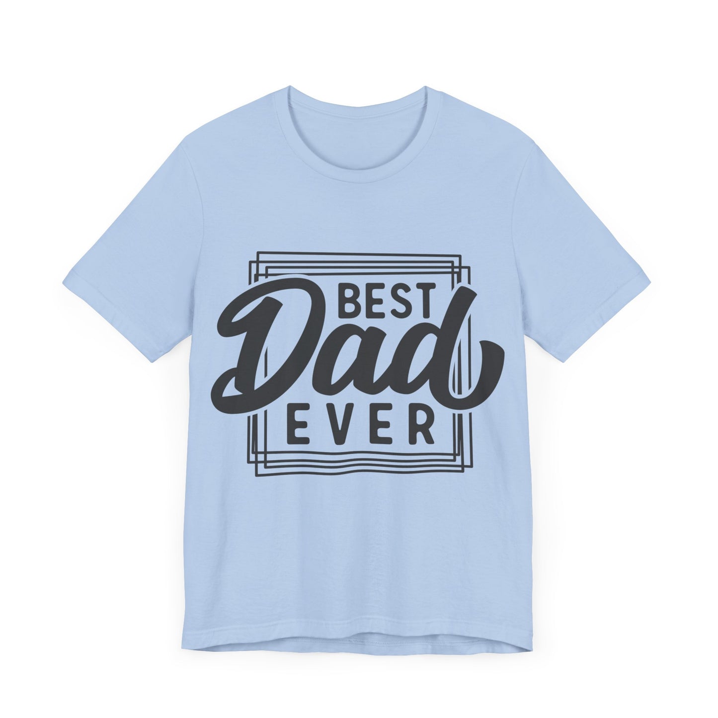 Best Dad Ever Jersey Short Sleeve Tee