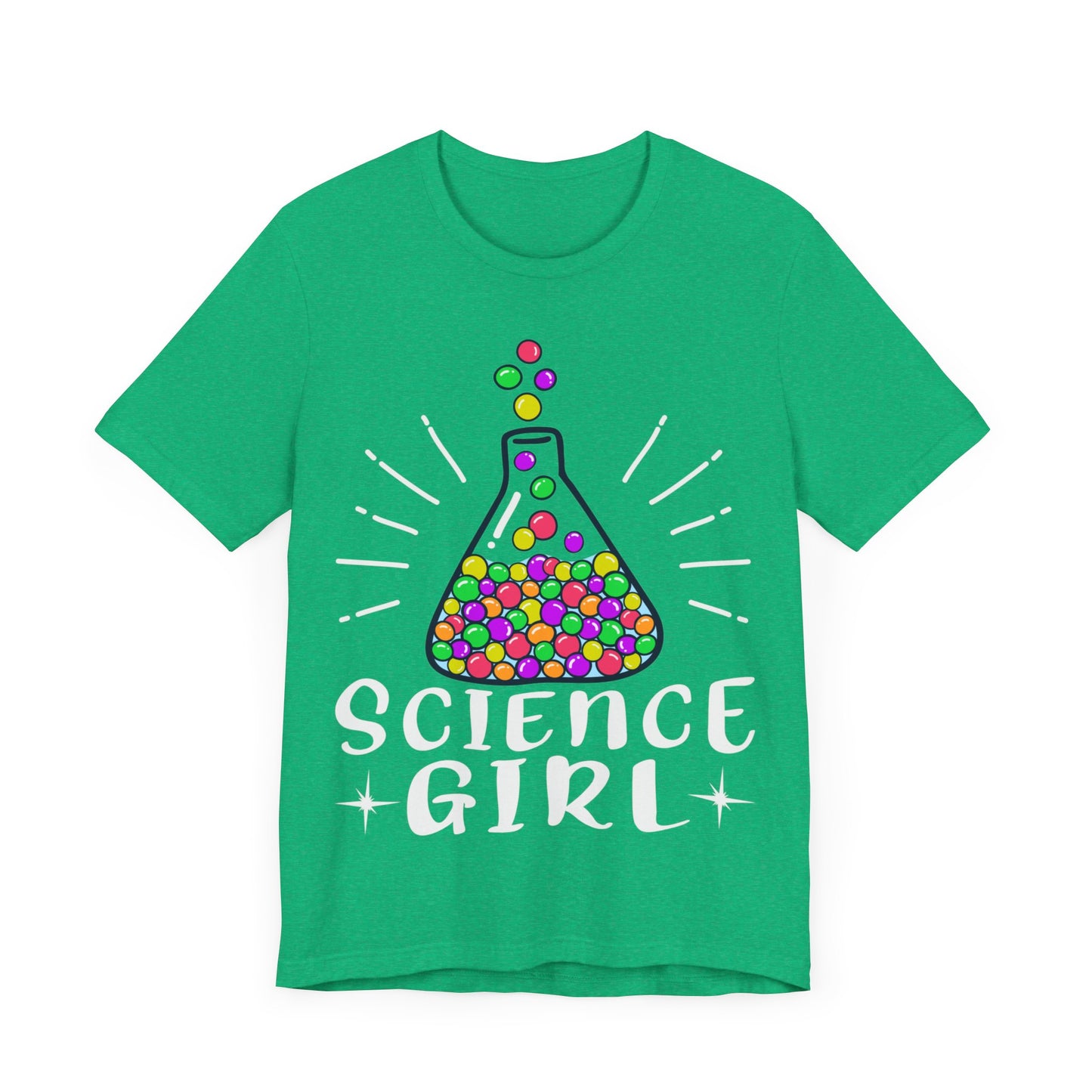 Science Girl Jersey Short Sleeve Tee