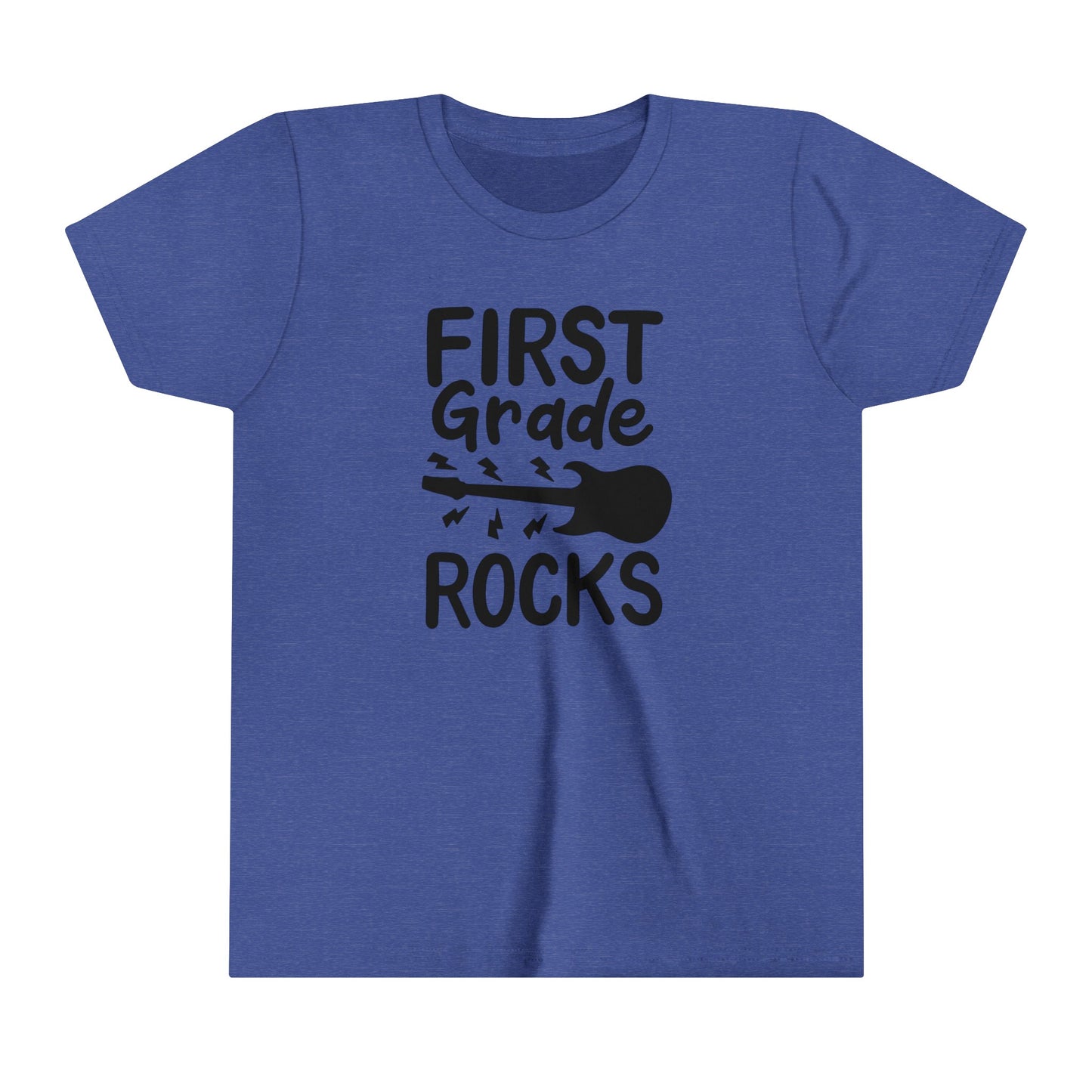 First Grade Rocks Youth Short Sleeve Tee
