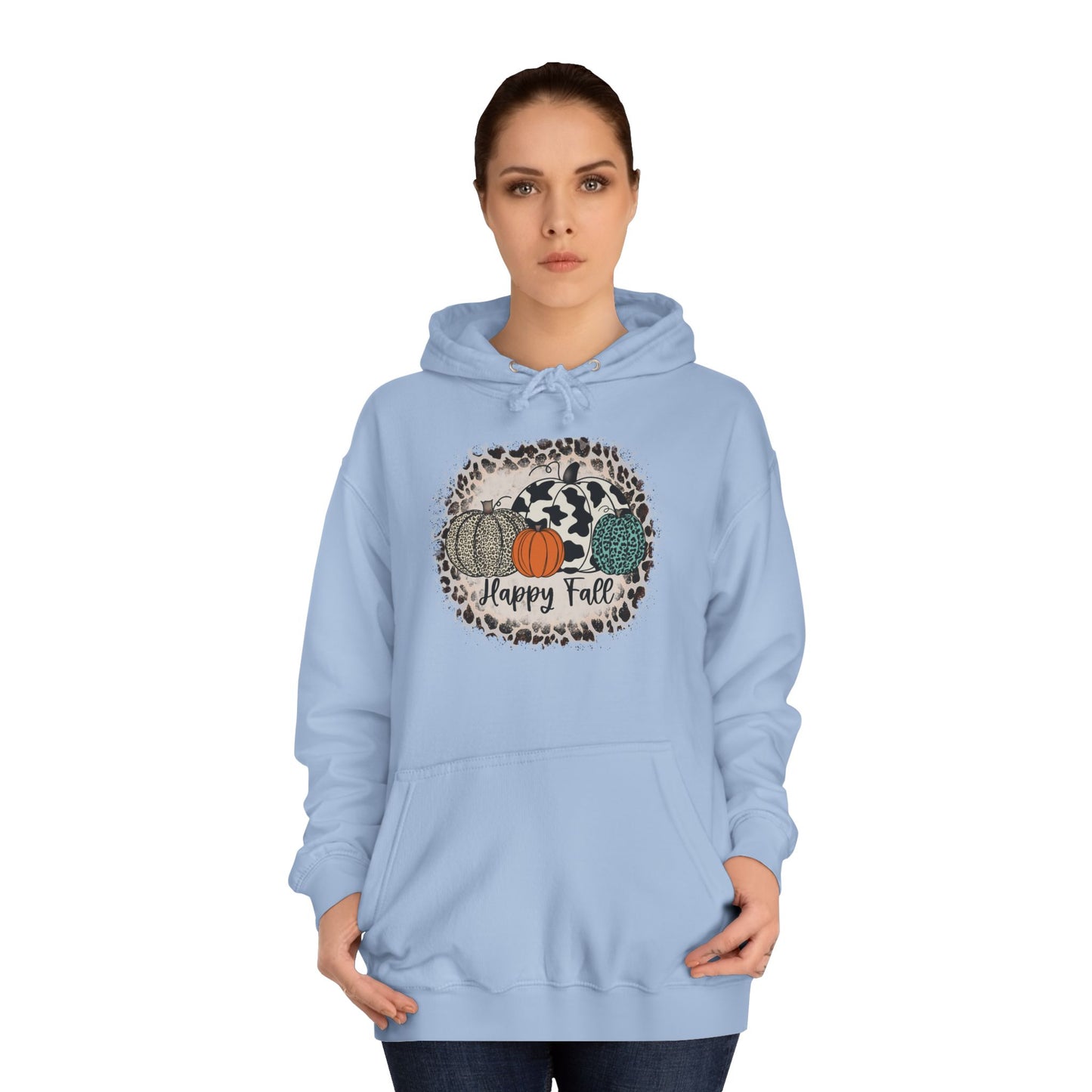 Happy Fall College Hoodie