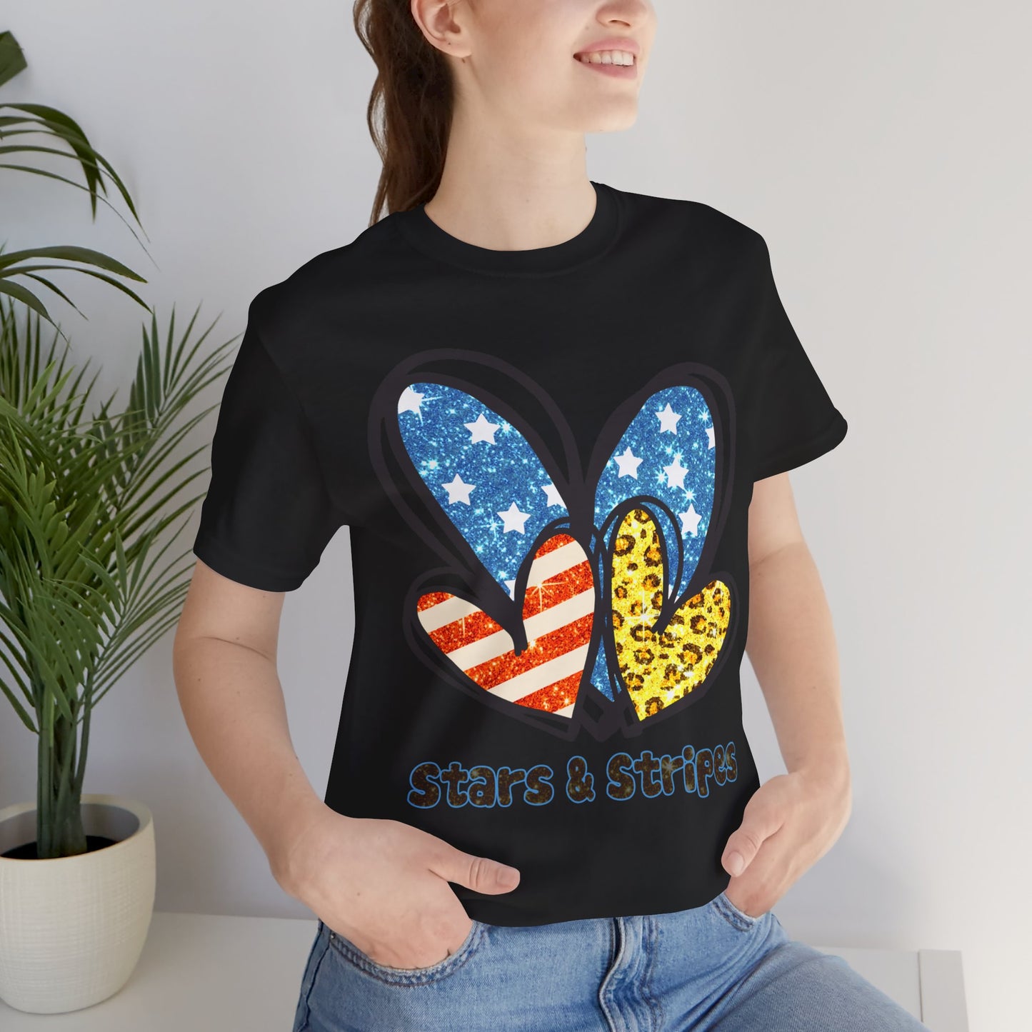 Stars and Stripes Short Sleeve Tee