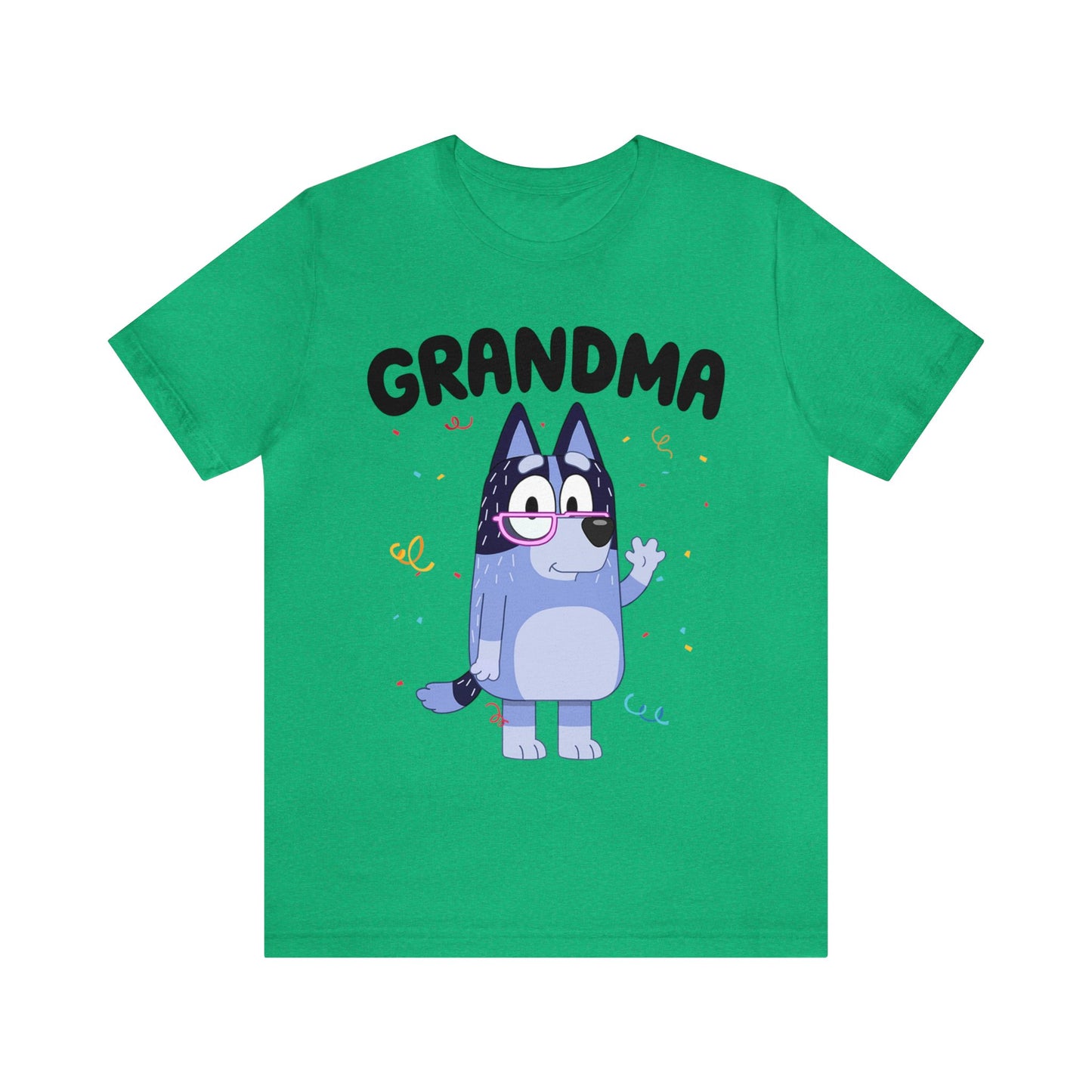 Grandma Bluey Birthday short sleeve Tshirt