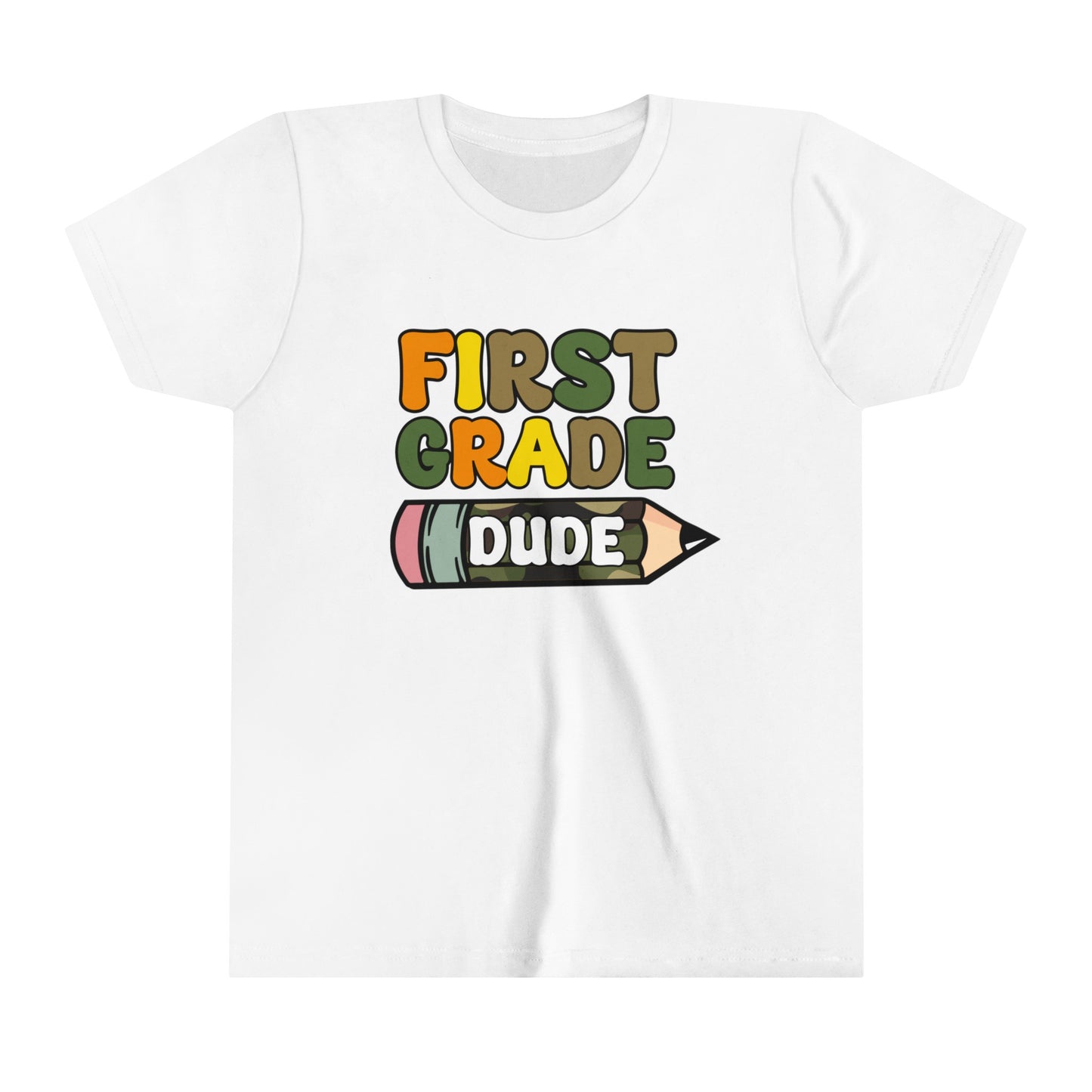 First Grade Dude Youth Short Sleeve Tee