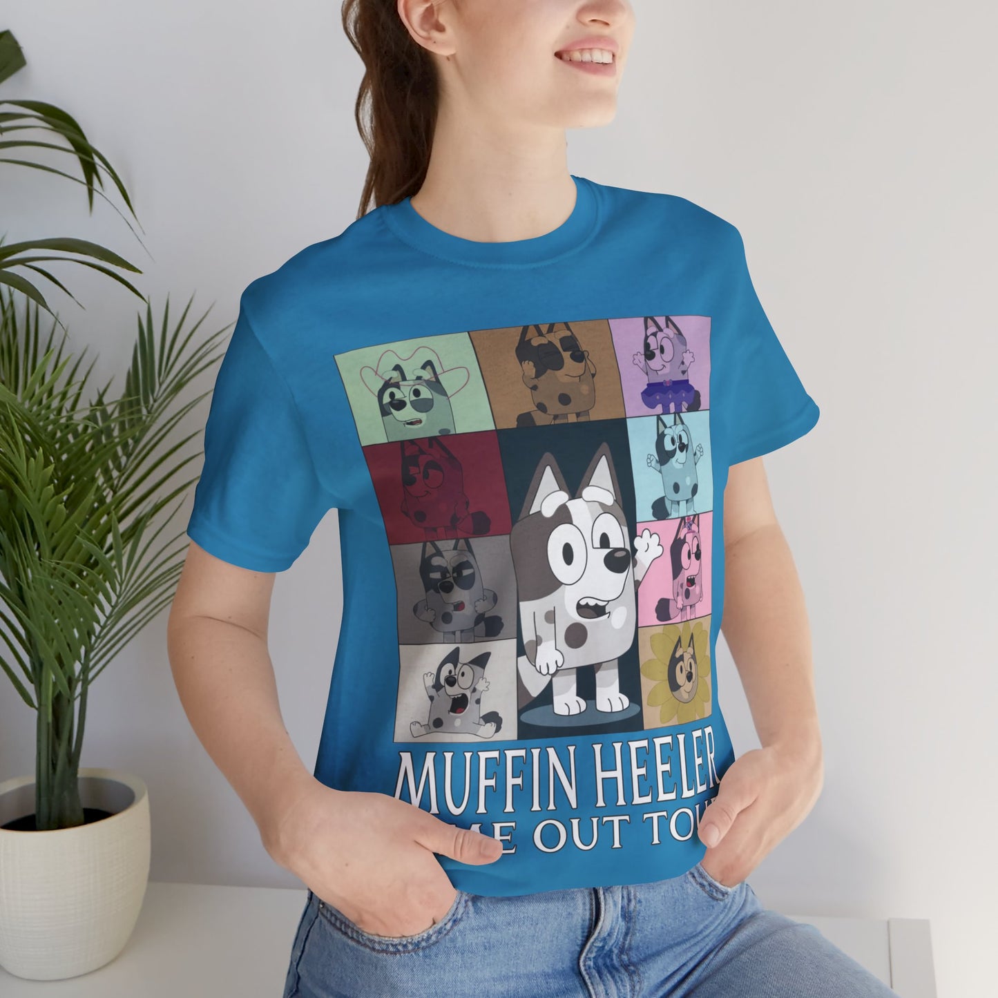 Muffin Heeler Time Out Tour Jersey Short Sleeve Tee