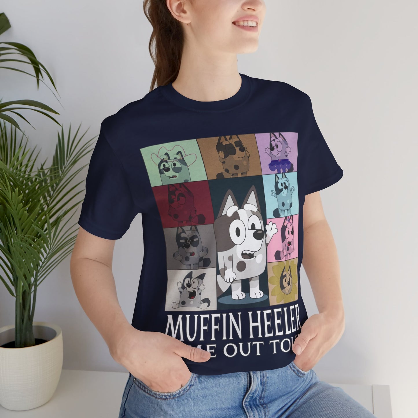 Muffin Heeler Time Out Tour Jersey Short Sleeve Tee