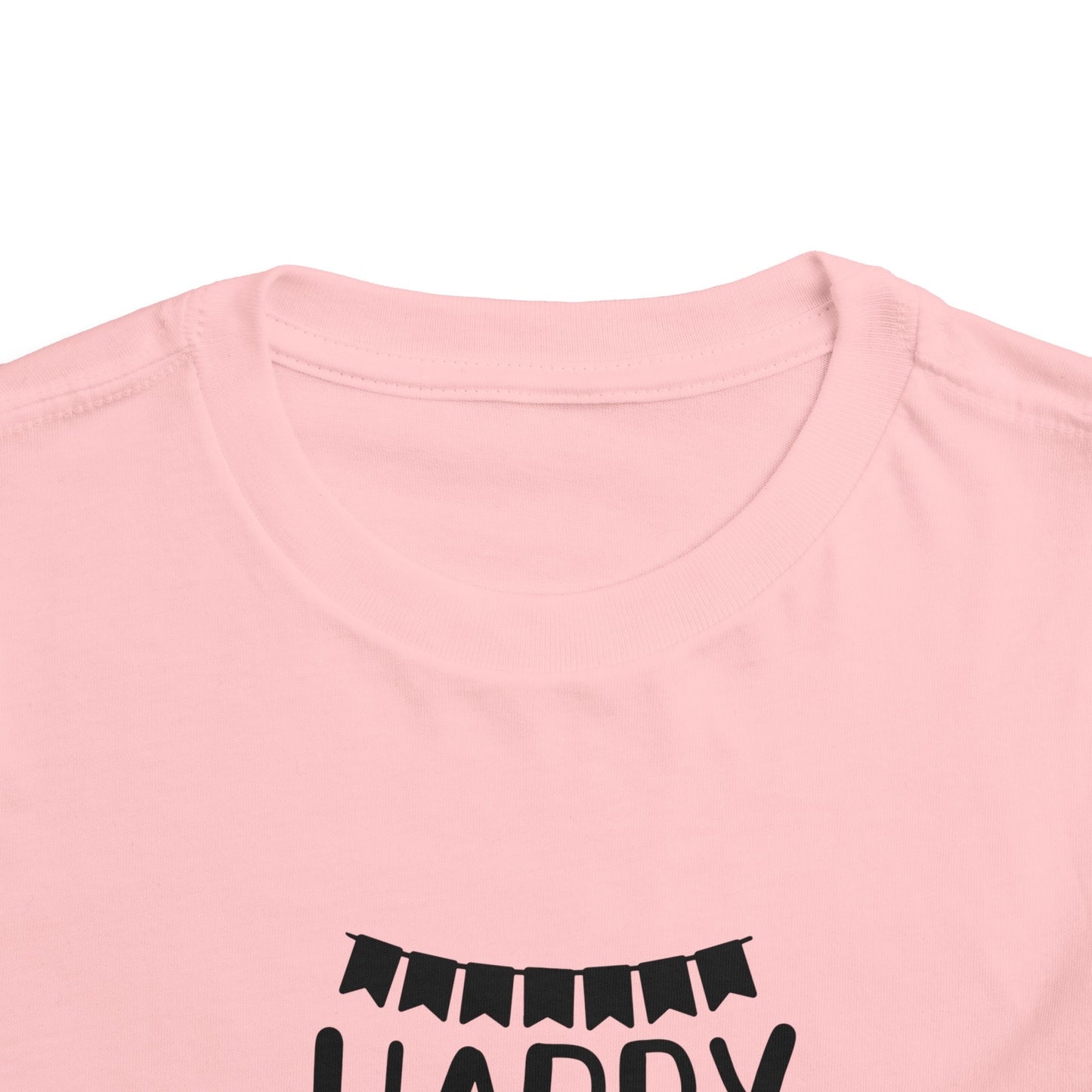 Happy 1st Day of School Toddler Short Sleeve Tee