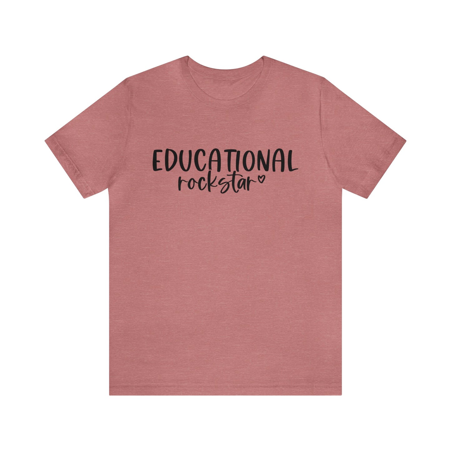 Educational rockstar Short sleeve Tshirt