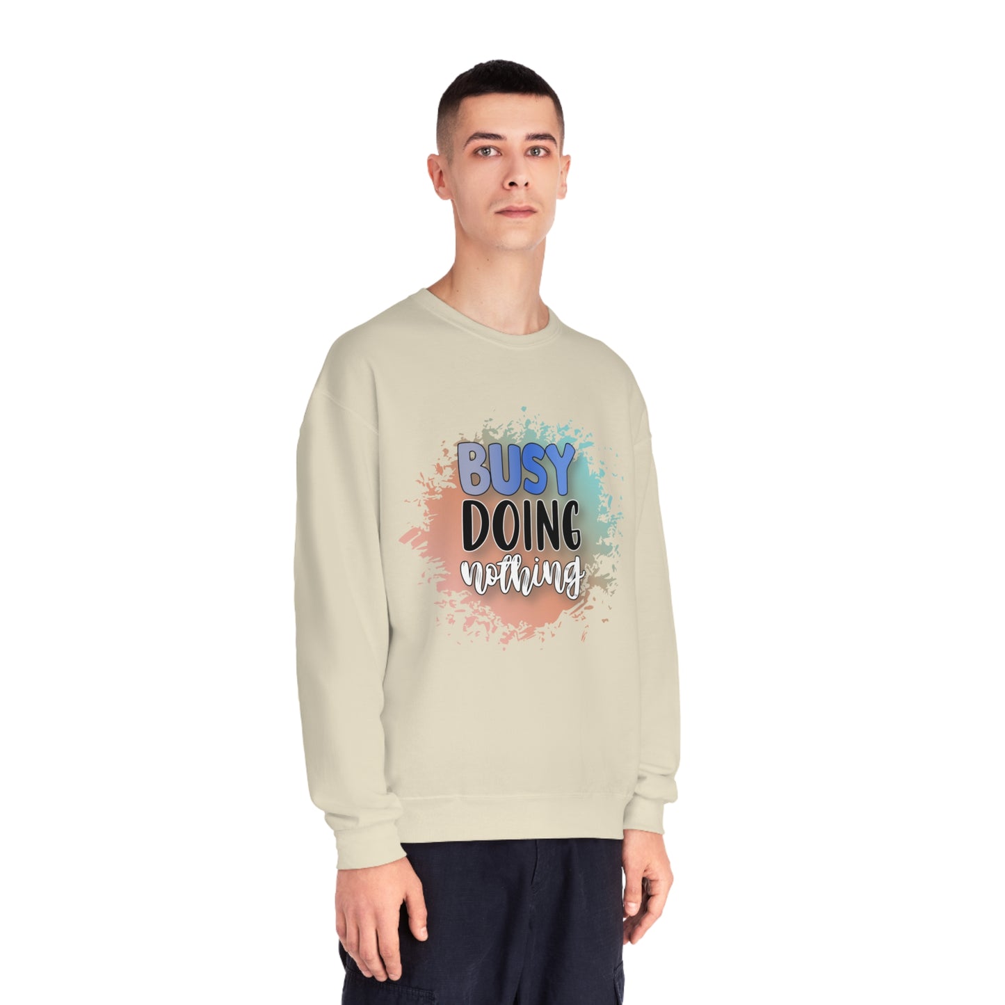 Busy Doing Nothing Crewneck Sweatshirt