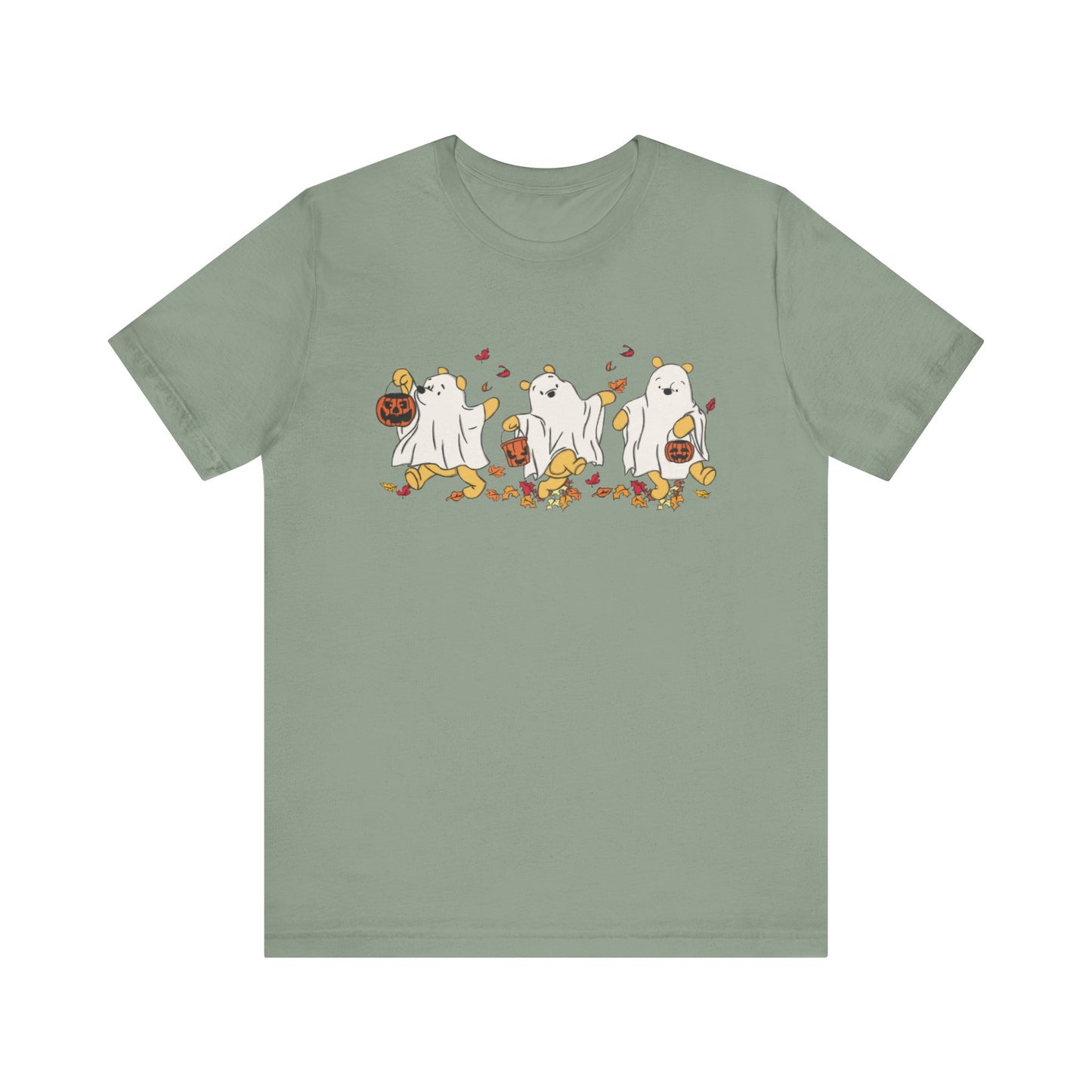 Halloween Pooh Jersey Short Sleeve Tee
