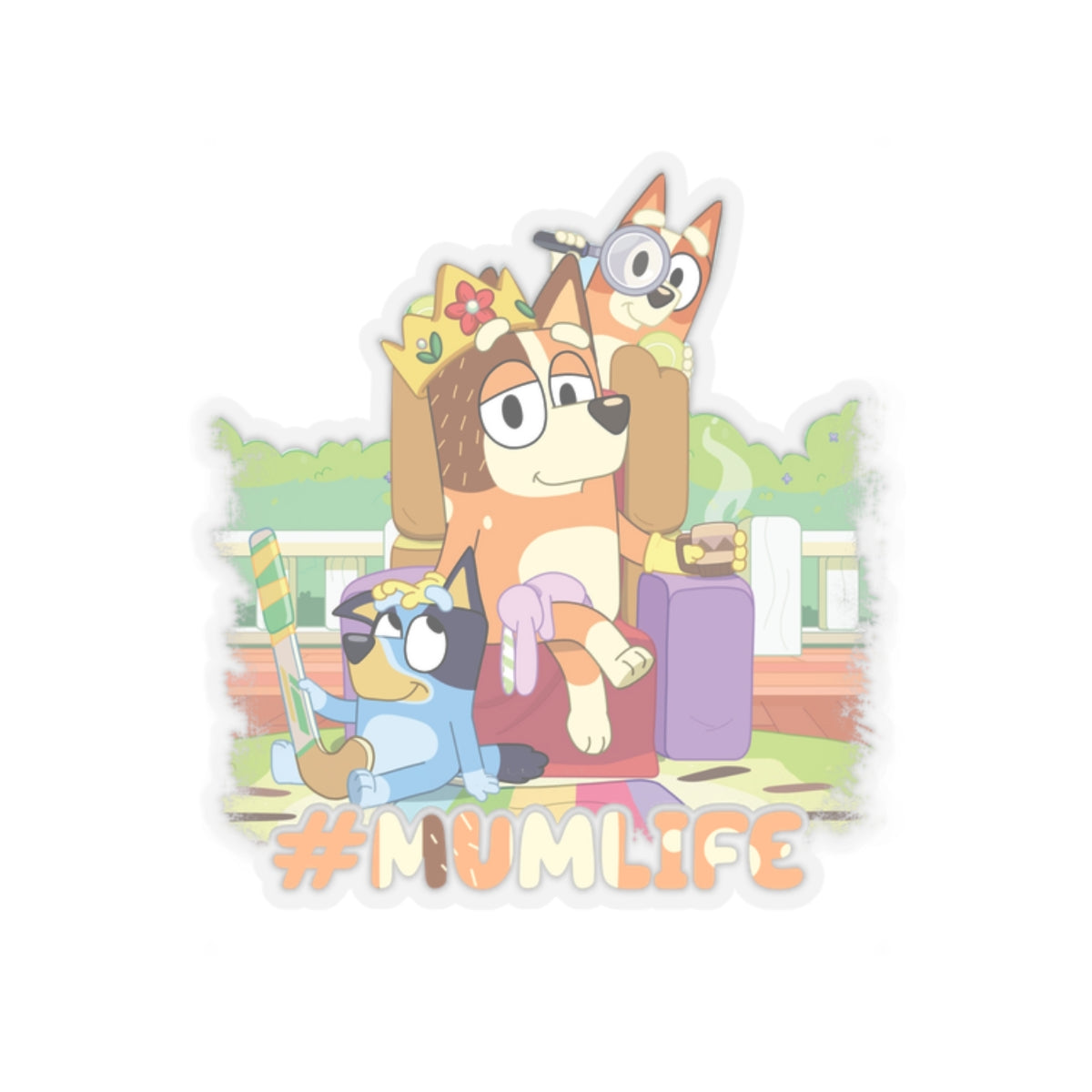 MUMLIFE Kiss-Cut Stickers