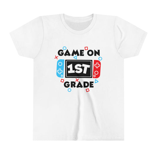 Game on 1st Grade Youth Short Sleeve Tee