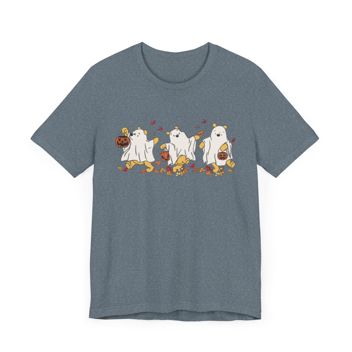 Halloween Pooh Jersey Short Sleeve Tee