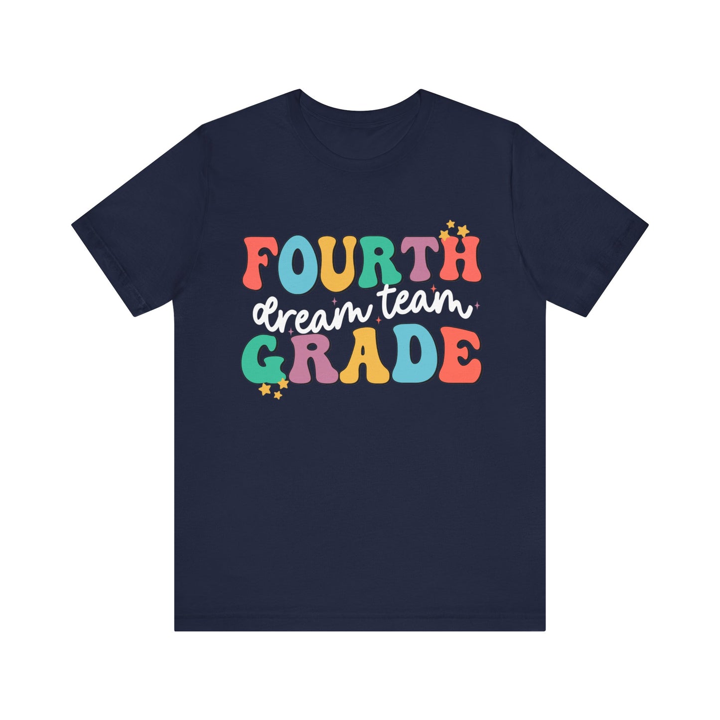 Fourth Grade Dream Team Jersey Short Sleeve Tee