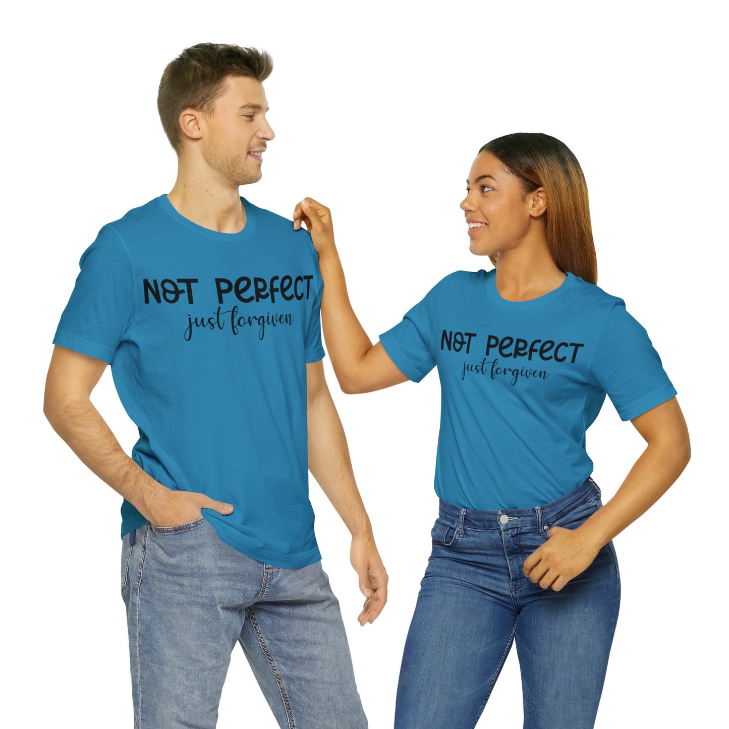 Not perfect just forgiven Short sleeve Tshirt