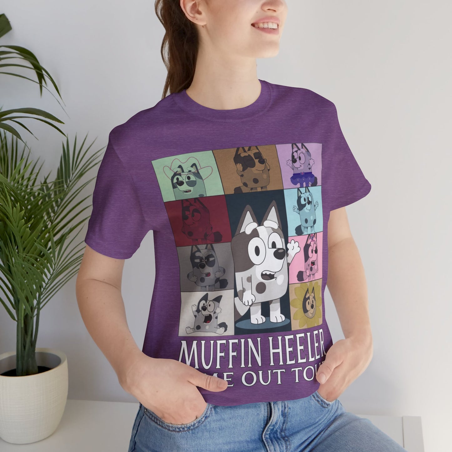 Muffin Heeler Time Out Tour Jersey Short Sleeve Tee