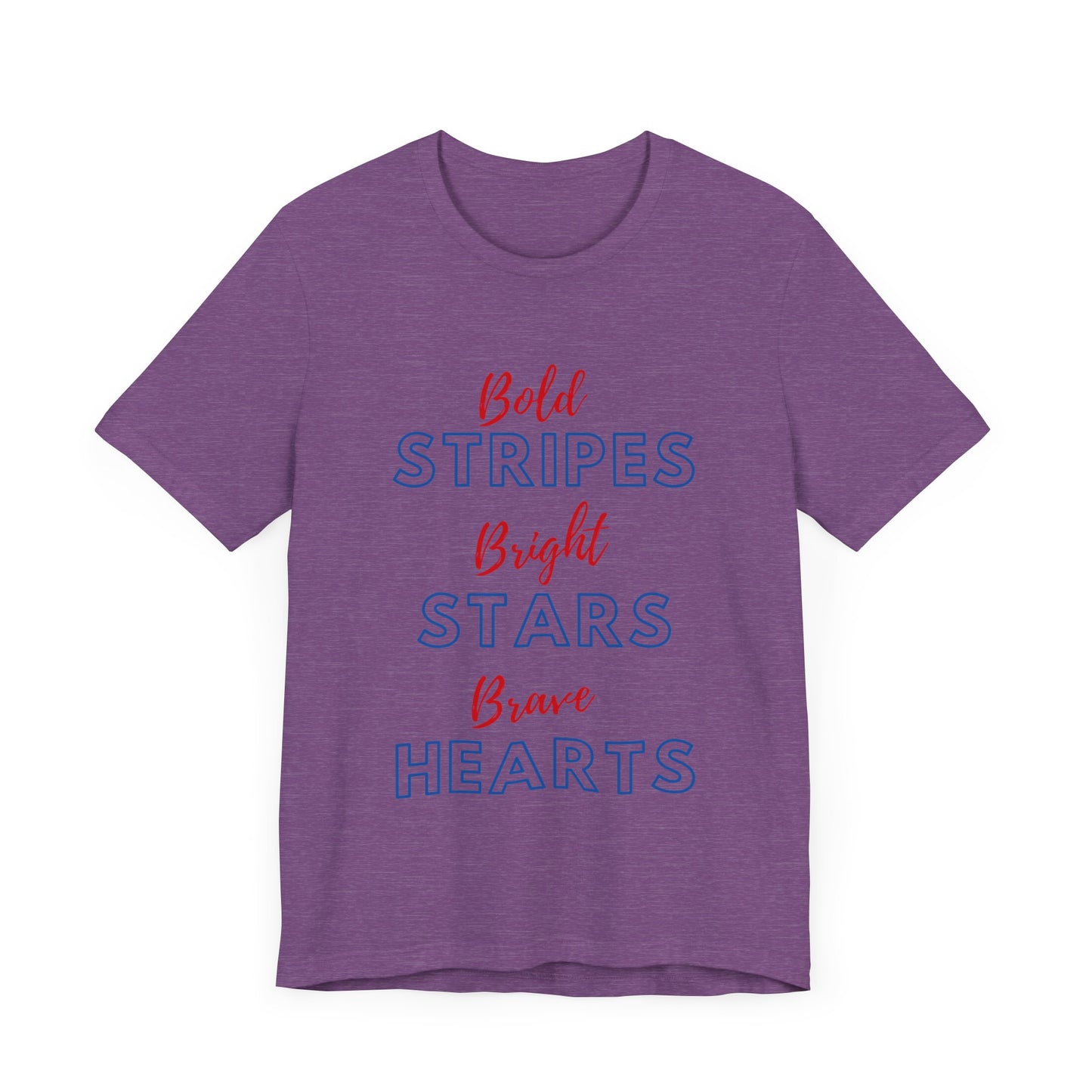 Bold, Bright & Brave Jersey Short Sleeve Tee