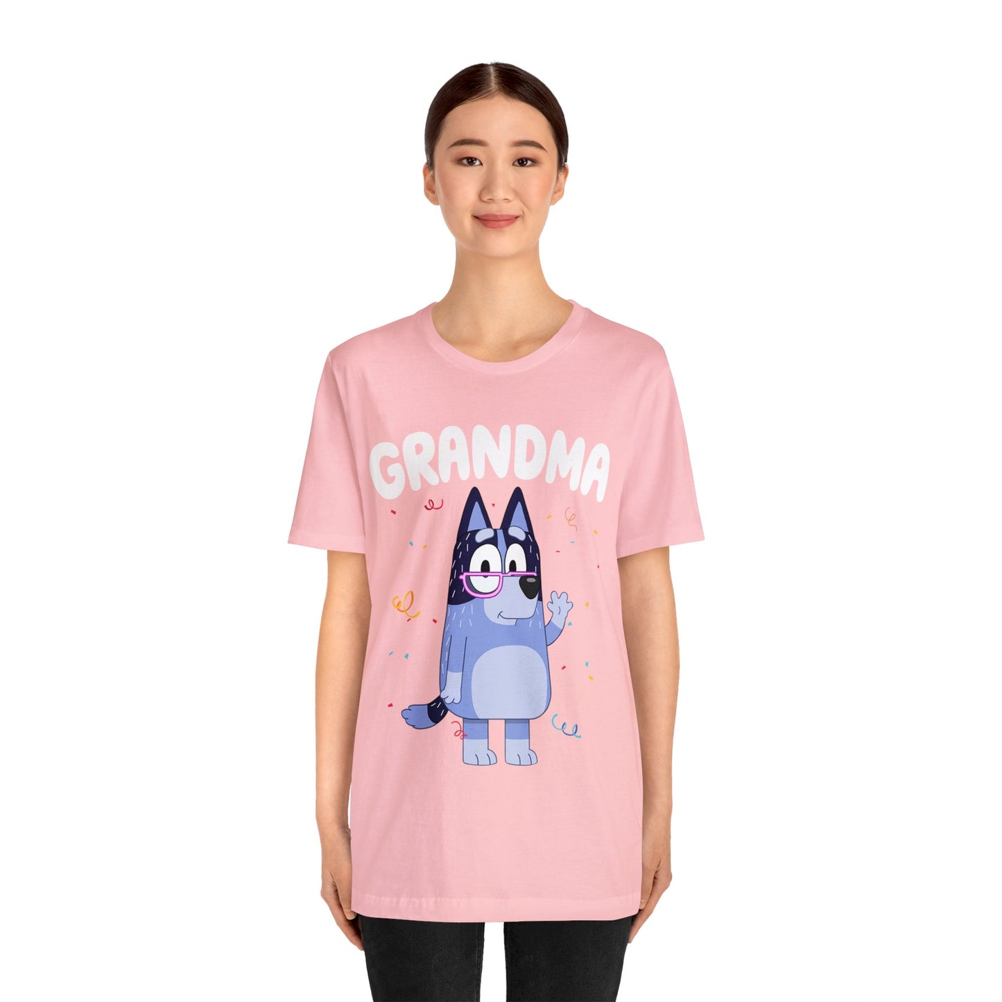 Grandma Bluey Birthday short sleeve Tshirt